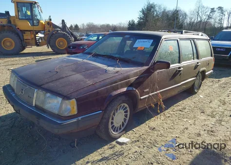 1993 Volvo 960 z USA, uszkodzony, nr VIN YV1KW9509P0012141